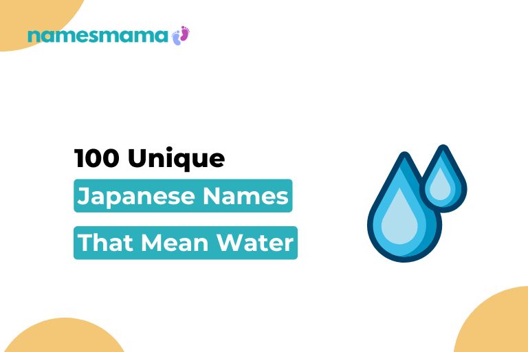 Japanese Names That Mean Water